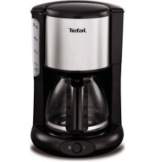 Кофеварка капельная Tefal CM361838 1200Вт серебристый/черный