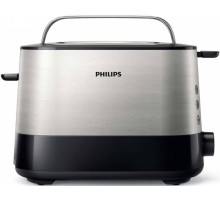 Тостер Philips HD2635/90 950Вт серебристый/черный