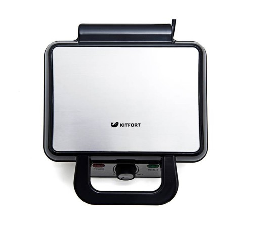 Вафельница Kitfort KT-1620 920Вт серебристый/черный Вафельница Kitfort KT-1620 920Вт серебристый/черный