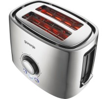 Тостер Gorenje T1000E 1000Вт серебристый/черный