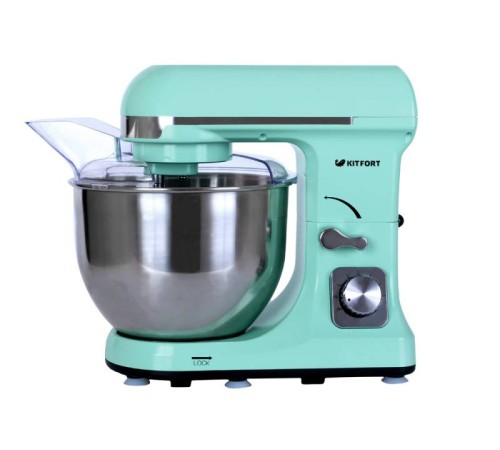 Миксер планетарный Kitfort КТ-1324-3 1000Вт бирюзовый Миксер планетарный Kitfort КТ-1324-3 1000Вт бирюзовый