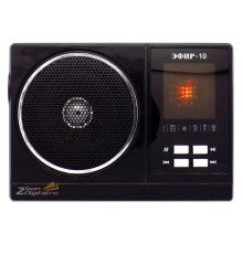 Радиоприемник портативный Сигнал Эфир-10 черный