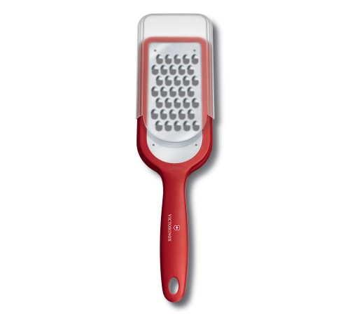 Терка для овощей и фруктов Victorinox 7.6081.1 красный упак.:европодвес Терка для овощей и фруктов Victorinox 7.6081.1 красный упак.:европодвес