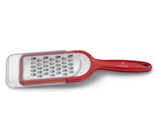 Терка для овощей и фруктов Victorinox 7.6081.1 красный упак.:европодвес Терка для овощей и фруктов Victorinox 7.6081.1 красный упак.:европодвес