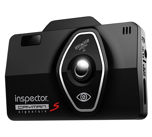 Видеорегистратор с радар-детектором Inspector CAYMAN S Signature черный Видеорегистратор с радар-детектором Inspector CAYMAN S Signature черный