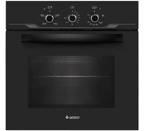 Духовой шкаф Газовый Gefest ДГЭ 621-01 черный Духовой шкаф Газовый Gefest ДГЭ 621-01 черный