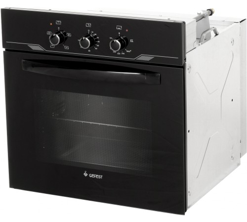 Духовой шкаф Газовый Gefest ДГЭ 621-01 черный Духовой шкаф Газовый Gefest ДГЭ 621-01 черный