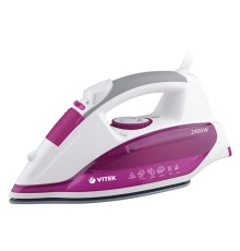 Утюг Vitek 1262-VT-02 2400Вт фиолетовый/белый
