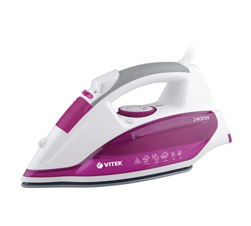 Утюг Vitek 1262-VT-02 2400Вт фиолетовый/белый Утюг Vitek 1262-VT-02 2400Вт фиолетовый/белый