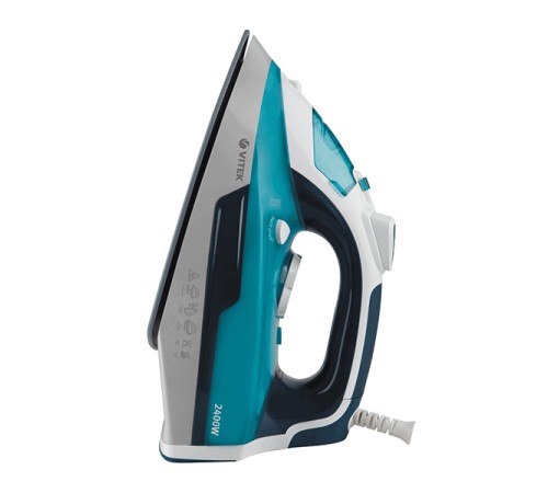 Утюг Vitek 1266-VT-02 2400Вт бирюзовый/белый Утюг Vitek 1266-VT-02 2400Вт бирюзовый/белый