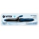 Щипцы Vitek VT-2537 B 45Вт синий макс.темп.:200С покрытие:керамическое (2537-VT-01)