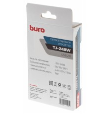 Сетевое зар./устр. Buro TJ-248W 12W 2.4A (QC) USB-A универсальное белый