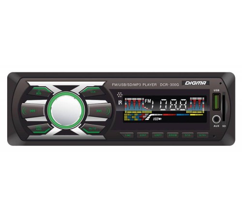 Автомагнитола Digma DCR-300G 1DIN 4x45Вт Автомагнитола Digma DCR-300G 1DIN 4x45Вт