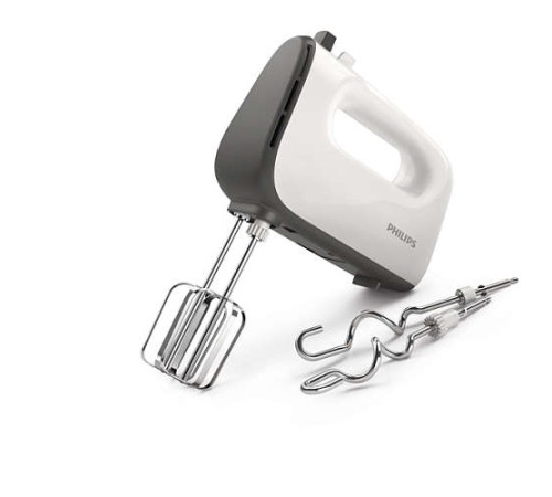 Миксер ручной Philips HR3740/00 450Вт белый/серый Миксер ручной Philips HR3740/00 450Вт белый/серый