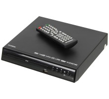 Плеер DVD Hyundai H-DVD100 черный ПДУ