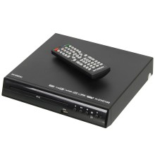 Плеер DVD Hyundai H-DVD100 черный ПДУ