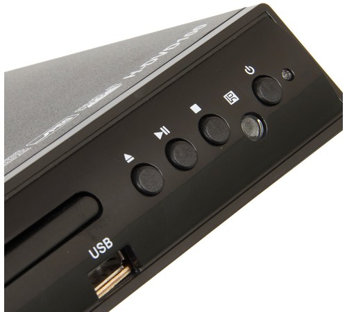 Плеер DVD Hyundai H-DVD100 черный ПДУ Плеер DVD Hyundai H-DVD100 черный ПДУ