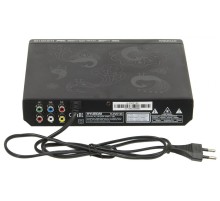 Плеер DVD Hyundai H-DVD120 черный ПДУ