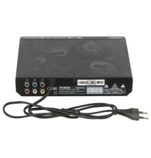 Плеер DVD Hyundai H-DVD120 черный ПДУ