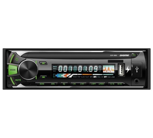 Автомагнитола Digma DCR-380G 1DIN 4x45Вт Автомагнитола Digma DCR-380G 1DIN 4x45Вт