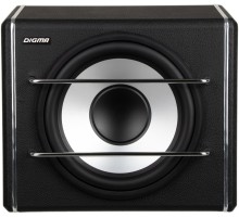 Сабвуфер автомобильный Digma DCS-120 300Вт активный (30см/12")