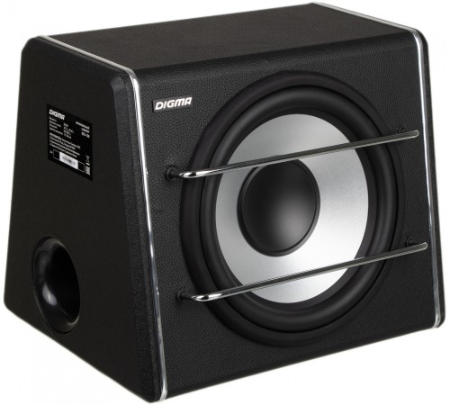Сабвуфер автомобильный Digma DCS-120 300Вт активный (30см/12") Сабвуфер автомобильный Digma DCS-120 300Вт активный (30см/12")