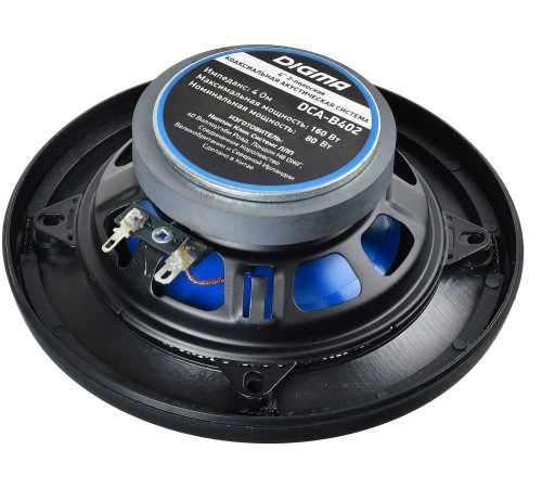 Колонки автомобильные Digma DCA-B402 160Вт 90дБ 4Ом 10см (4дюйм) (ком.:2кол.) коаксиальные двухполосные Колонки автомобильные Digma DCA-B402 160Вт 90дБ 4Ом 10см (4дюйм) (ком.:2кол.) коаксиальные двухполосные