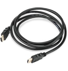 Кабель аудио-видео Buro HDM 1.4 HDMI (m)/HDMI (m) 1.8м. позолоч.конт. черный (BHP RET HDMI18)