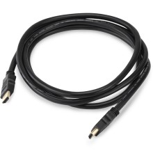 Кабель аудио-видео Buro HDM 2.0 HDMI (m)/HDMI (m) 1.8м. позолоч.конт. черный (BHP RET HDMI18-2)