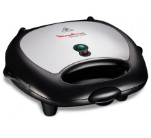 Сэндвичница Moulinex Break Time SW611812 700Вт серебристый/черный