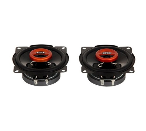 Колонки автомобильные Edge EDST214-E6 80Вт 84дБ 4Ом 10см (4дюйм) (ком.:2кол.) коаксиальные двухполосные