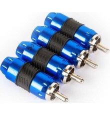 Коннектор Kicx RCA-4BL (упак.:4шт)
