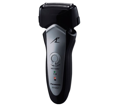 Бритва сетчатая Panasonic ES-GA21 реж.эл.:3 питан.:аккум. черный/серый Бритва сетчатая Panasonic ES-GA21 реж.эл.:3 питан.:аккум. черный/серый