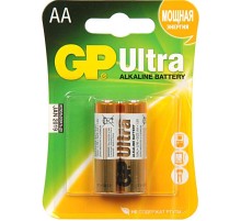 Батарея GP Ultra Alkaline 15AU LR6 AA (2шт)