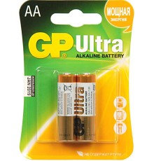 Батарея GP Ultra Alkaline 15AU LR6 AA (2шт)