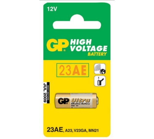 Батарея GP Ultra Alkaline 23AF MN21 (1шт) Батарея GP Ultra Alkaline 23AF MN21 (1шт)