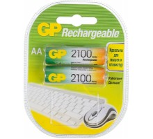 Аккумулятор GP 210AAHC AA NiMH 2100mAh (2шт)
