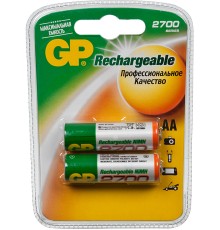 Аккумулятор GP 270AAHC AA NiMH 2700mAh (2шт)