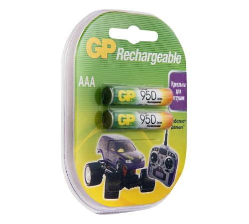 Аккумулятор GP 95AAAHC AAA NiMH 950mAh (2шт) Аккумулятор GP 95AAAHC AAA NiMH 950mAh (2шт)