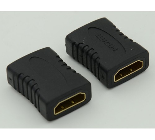 Адаптер аудио-видео HDMI (f)/HDMI (f) черный Адаптер аудио-видео HDMI (f)/HDMI (f) черный