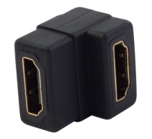 Адаптер аудио-видео HDMI (f)/HDMI (f) черный