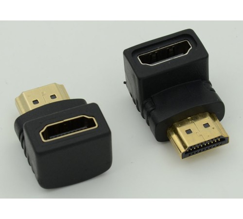 Адаптер аудио-видео 90 Deg HDMI (m)/HDMI (f) 1зв Адаптер аудио-видео 90 Deg HDMI (m)/HDMI (f) 1зв