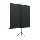 Экран на треноге Lumien 180x180см Eco View LEV-100102 1:1 напольный рулонный черный