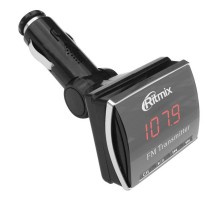 Автомобильный FM-модулятор Ritmix FMT-A750 черный SD/MMC USB PDU (15116162)