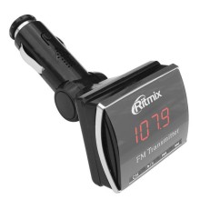 Автомобильный FM-модулятор Ritmix FMT-A750 черный SD/MMC USB PDU (15116162)