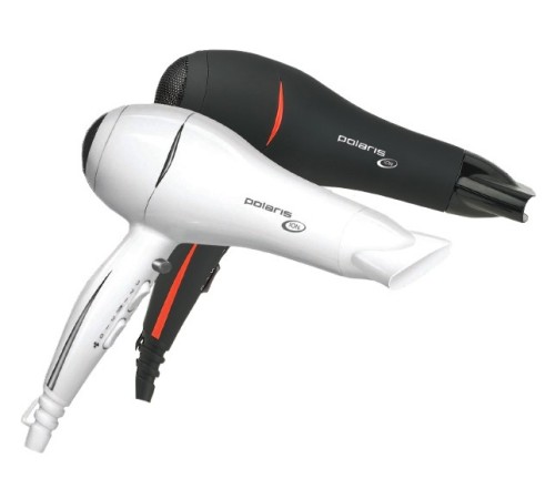Фен Polaris PHD2038Ti 2000Вт черный/красный