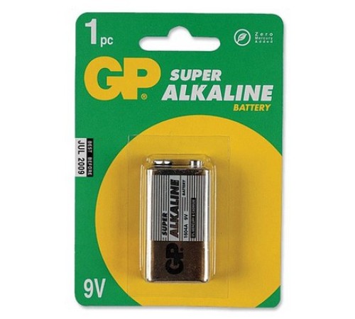 Батарея GP Supercell 1604S 6F22 9V (1шт) Батарея GP Supercell 1604S 6F22 9V (1шт)