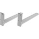 Кронштейн для СВЧ Holder MWS-2005 серебристый макс.40кг настенный фиксированный