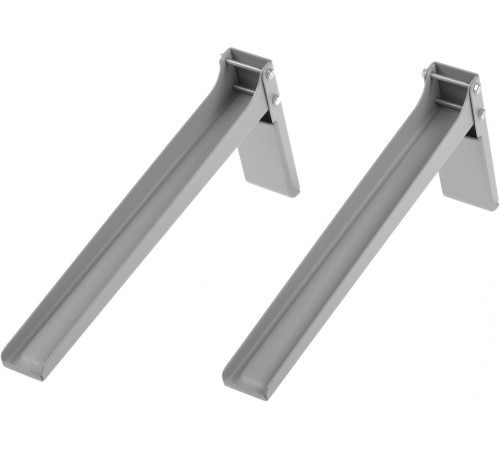 Кронштейн для СВЧ Holder MWS-2005 серебристый макс.40кг настенный фиксированный Кронштейн для СВЧ Holder MWS-2005 серебристый макс.40кг настенный фиксированный