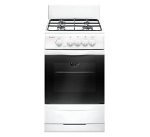 Плита Газовая Gefest ПГ 3200-08 белый (без крышки) реш.сталь